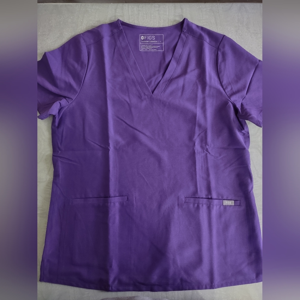 FIGS Limited Edition Ultraviolet Scrub Top